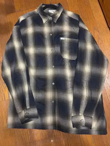 Caltop 옴브레 체크 셔츠