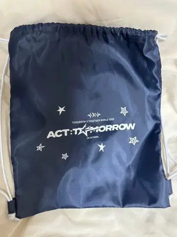 act : tomorrow 업그레이드 특전 냅색