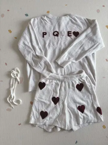 젤라또피케 하트 무늬 셋업