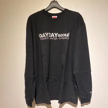 DAYDAYseoul 블랙 긴팔 셔츠