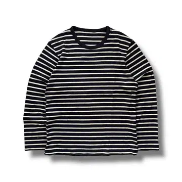 00s 스트라이프 롱 슬리브 티 y2k 아카이브