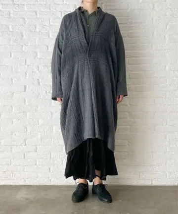 파드칼레 그라데이션 울 코트