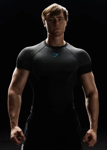 Gymshark Onyx 5.0 Seamless T-shirt Black