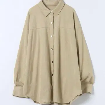 [ JEANASIS ] 소프트 스웨이드 셔츠 자켓 베이지