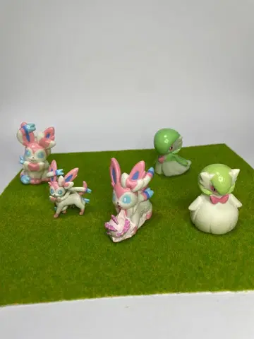 포켓몬스터 포켓몬 손가락 인형 4개 묶음 판매 키링 포함