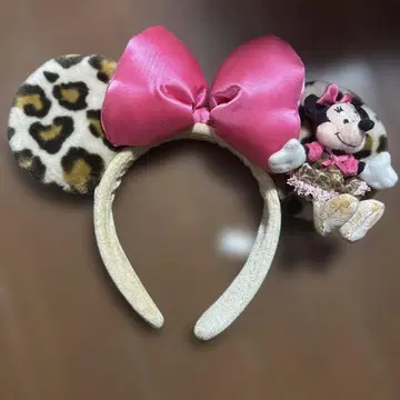 미니 마우스 레오파드 무늬 머리띠