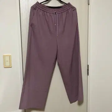 BEARDSLEY 퍼플 와이드 팬츠