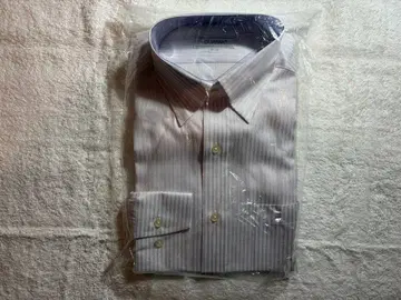 DURBAN 라이트퍼플 스트라이프 긴팔 셔츠