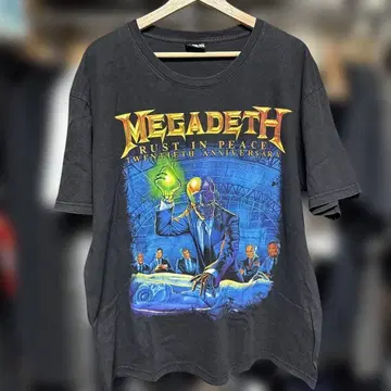 Megadeth 메가데스 T셔츠 사이즈 XL