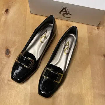 neue ar he ac 로퍼 펌프스 BL 에나멜 24cm 3E