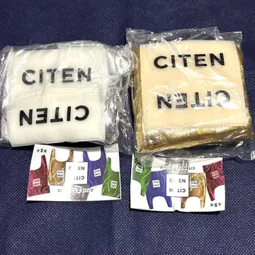 CITEN 미니 에코백 골드 실버