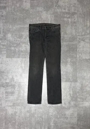 넘버나인 AW07 안료 데님 하트 눈물 3 x 30