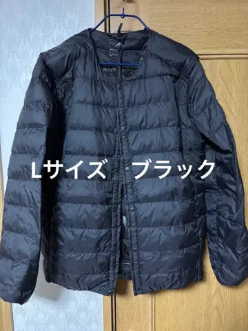 워크맨 워셔블 퓨전 다운 블랙 다운 자켓 L