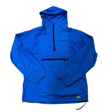 엘엘빈 나일론 풀오버 자켓 블루 IDEAL 지퍼