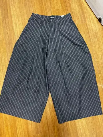 PUSH PUSH 스트라이프 와이드 팬츠