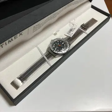 TIMEX 쿼츠 블랙 손목시계