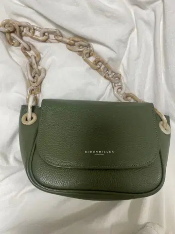 SIMONMILLER 올리브 그린 숄더백