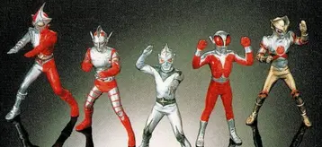 EX HG 시리즈 츠부라야 히어로 대전집 전 5종 컴플리트 세트