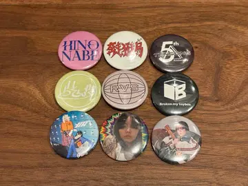 MINAMI WHEEL 2025 캔뱃지 가챠 9개 세트 캔뱃지