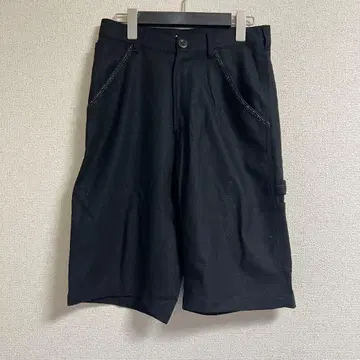 ANREALAGE 언리얼에이지 라메 믹스 울 하프 팬츠