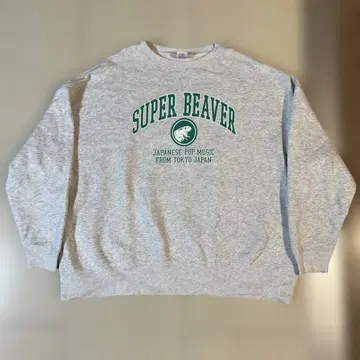 super beaver 맨투맨 트레이닝복 xl