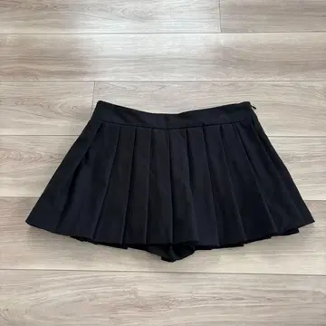 zara 블랙 플리츠 미니 스커트