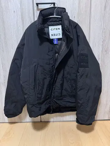 CITEN TAION 시텐 블랙 다운 자켓 몬스터 다운