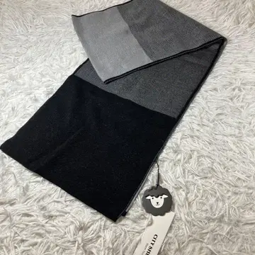 CITY SHEEP 남성 머플러 모노톤 컬러 울 20% 새상품