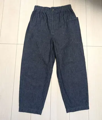 아틀리에 나루세 atelier naruse 코튼 데님 벌룬 팬츠 36