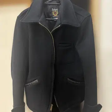Schott 블랙 집업 자켓 사이즈 36