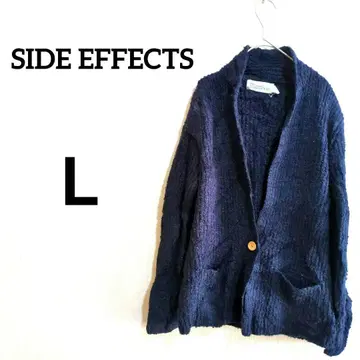 SIDE EFFECTS 네이비 가디건 [ L ]