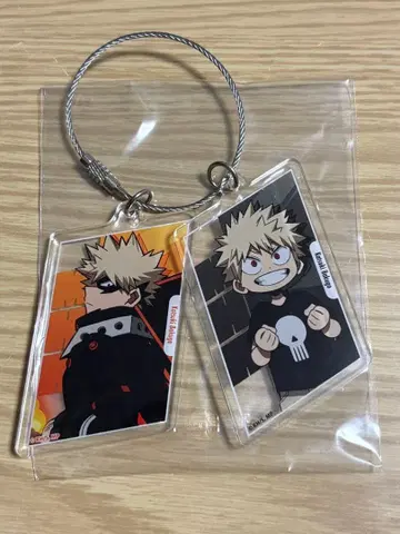 히로아카 HONPO 유년기 2연 와이어 아크릴 키링 바쿠고 카츠키