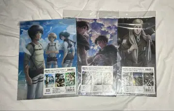 진격의 거인 A4 클리어 파일 세트