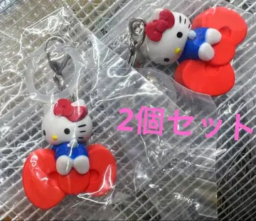 [ 새상품 미개봉 ] 헬로키티 아메리칸 디자인 메지루시 액세서리 리본2