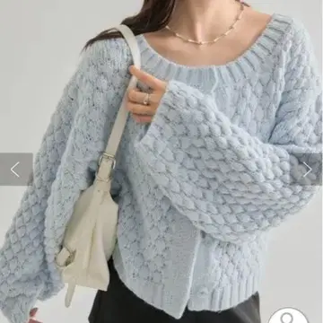 mystic 포포 니트 가디건