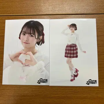 CUTIE STREET 우메다 미유 사진과 키링 세트