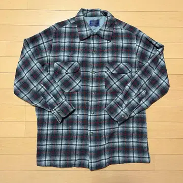 50s Pendleton 울 체크 셔츠