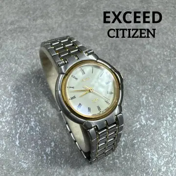 작동품 EXCEED CITIZEN 2930-294831 쿼츠 손목시계