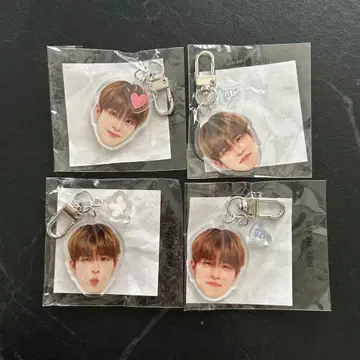 TREASURE 얼굴 아크릴 키링 아사히 희로애락