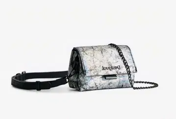 Desigual 아티&실버 미니 크로스바디백