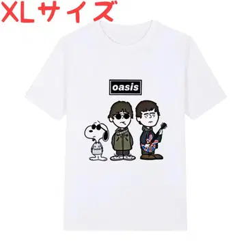 [ 새상품 ] XL 사이즈 오아시스 oasis T셔츠 밴딩T