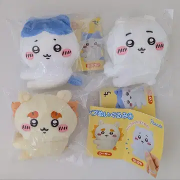 치이카와 (먼작귀) 클립 봉제 인형 1 3종 세트