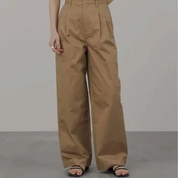 턱 와이드 팬츠