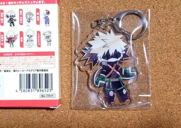 [바쿠고 카츠키] 레트로풍 아크릴 키링 히로아카