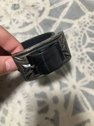 silversmiths 가죽 팔찌