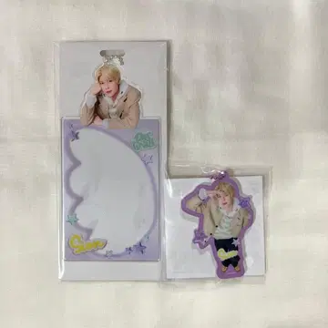 NCT WISH 랜덤 토이 랜토이 사진 카드 슬리브 아크릴 키링 시온