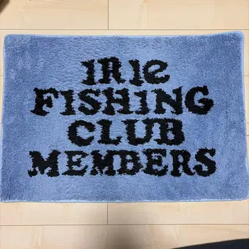 Irie Fishing Club Members 플리스 러그