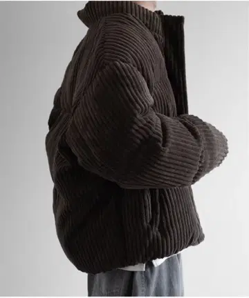 [ RUUBON ] 패디드 볼륨 히트 자켓