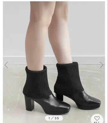 2WAY 니트 커버 숏부츠