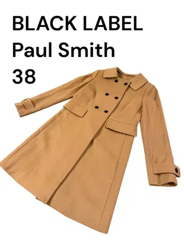 폴스미스 블랙 라벨 울 코트 베이지 38